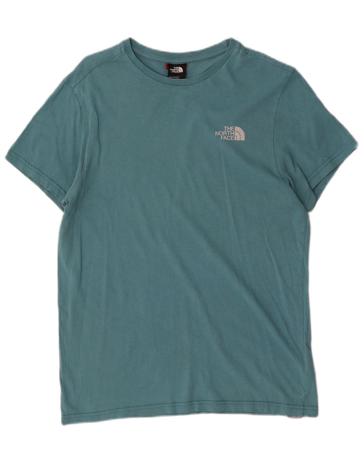 Tricou pentru bărbați The North Face Top Small Blue Bumbac