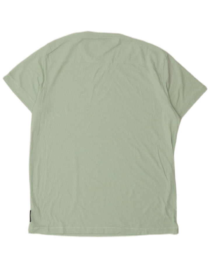 Tricou pentru bărbați French Connection Top mare din bumbac verde