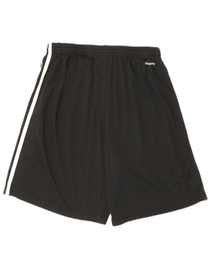 Pantaloni scurți sport Aeroready Adidas pentru bărbați, poliester mediu negru