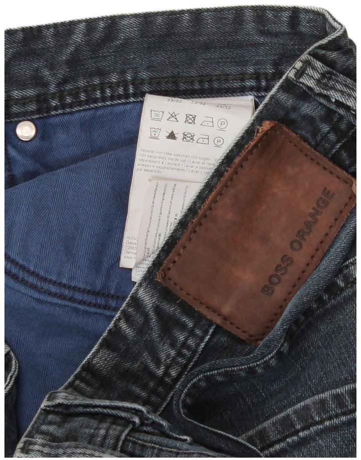 Blugi slim pentru femei Hugo Boss W33 L32 Bumbac albastru
