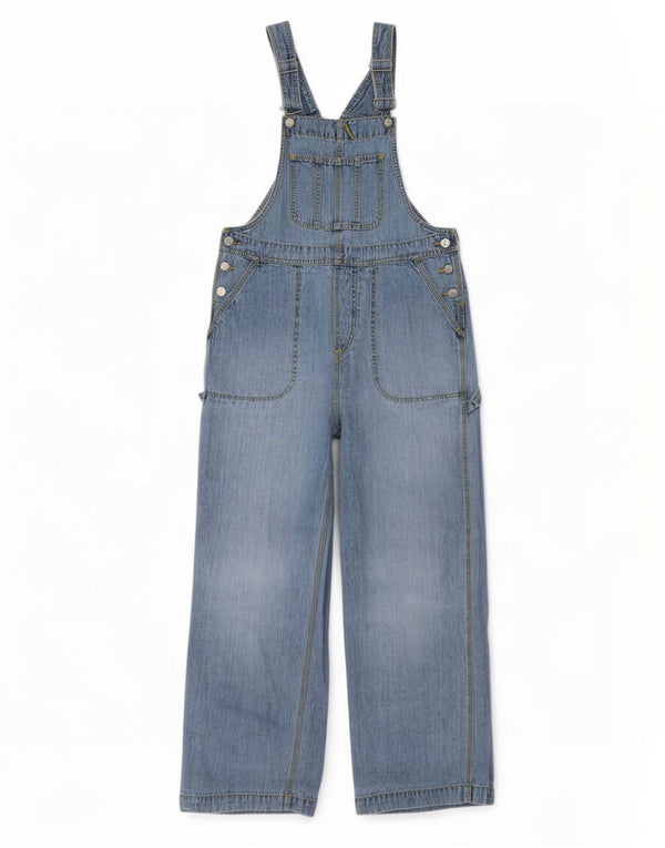 Salopete de damă Vintage Cargo drepte blugi Mediu L36 L32 Bumbac albastru