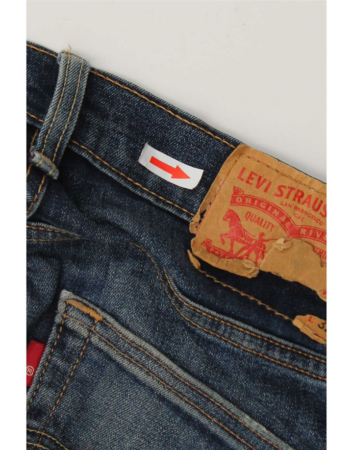 Blugi slim pentru bărbați Levi's W28 L28 Bumbac albastru