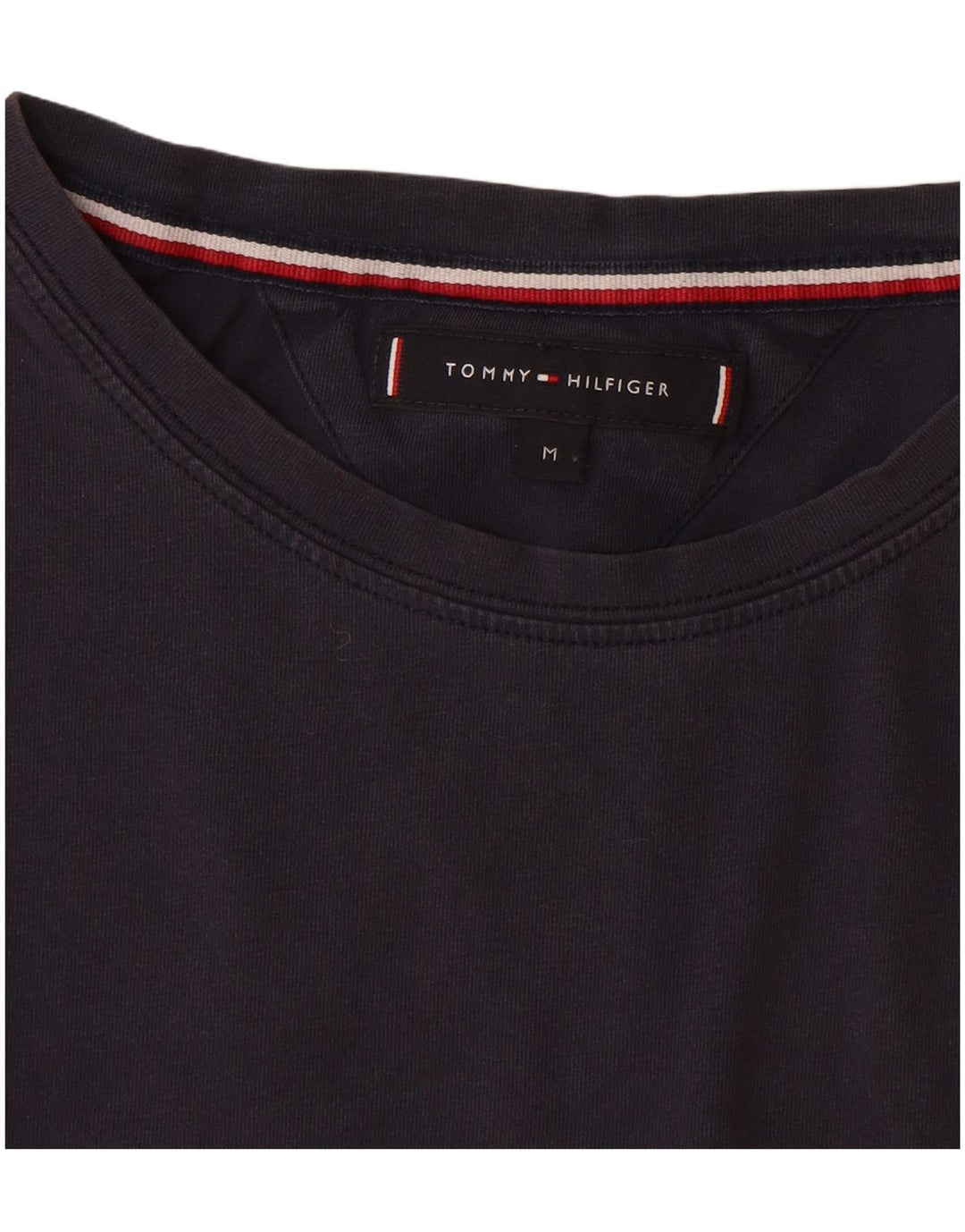 TOMMY HILFIGER Tricou Bărbați Top Mediu Bleumarin Bumbac