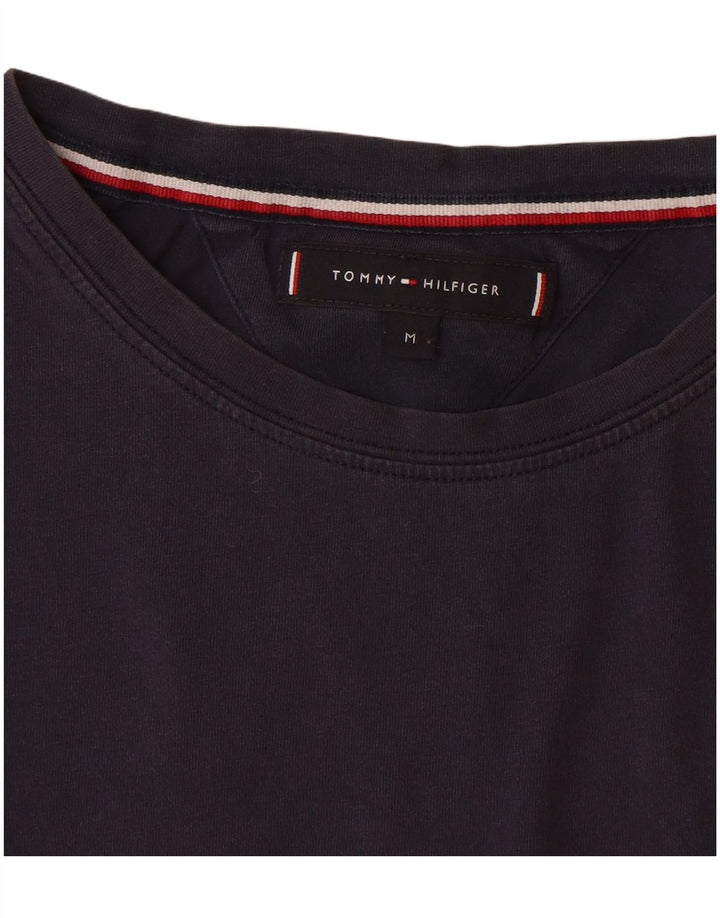 TOMMY HILFIGER Tricou Bărbați Top Mediu Bleumarin Bumbac
