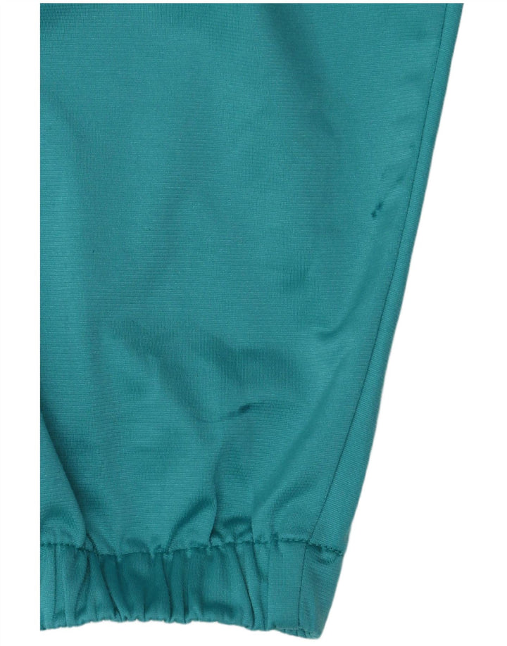 Jachetă de trening Diadora pentru femei UK 12 Medium Turcoaz Colorblock