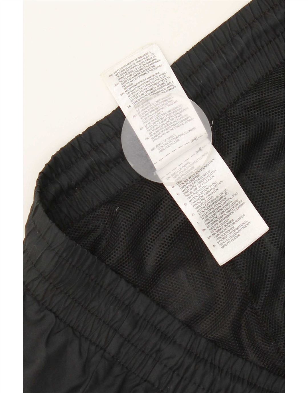 Pantaloni de trening Adidas pentru bărbați Marea Britanie 38/40 Poliester mediu negru