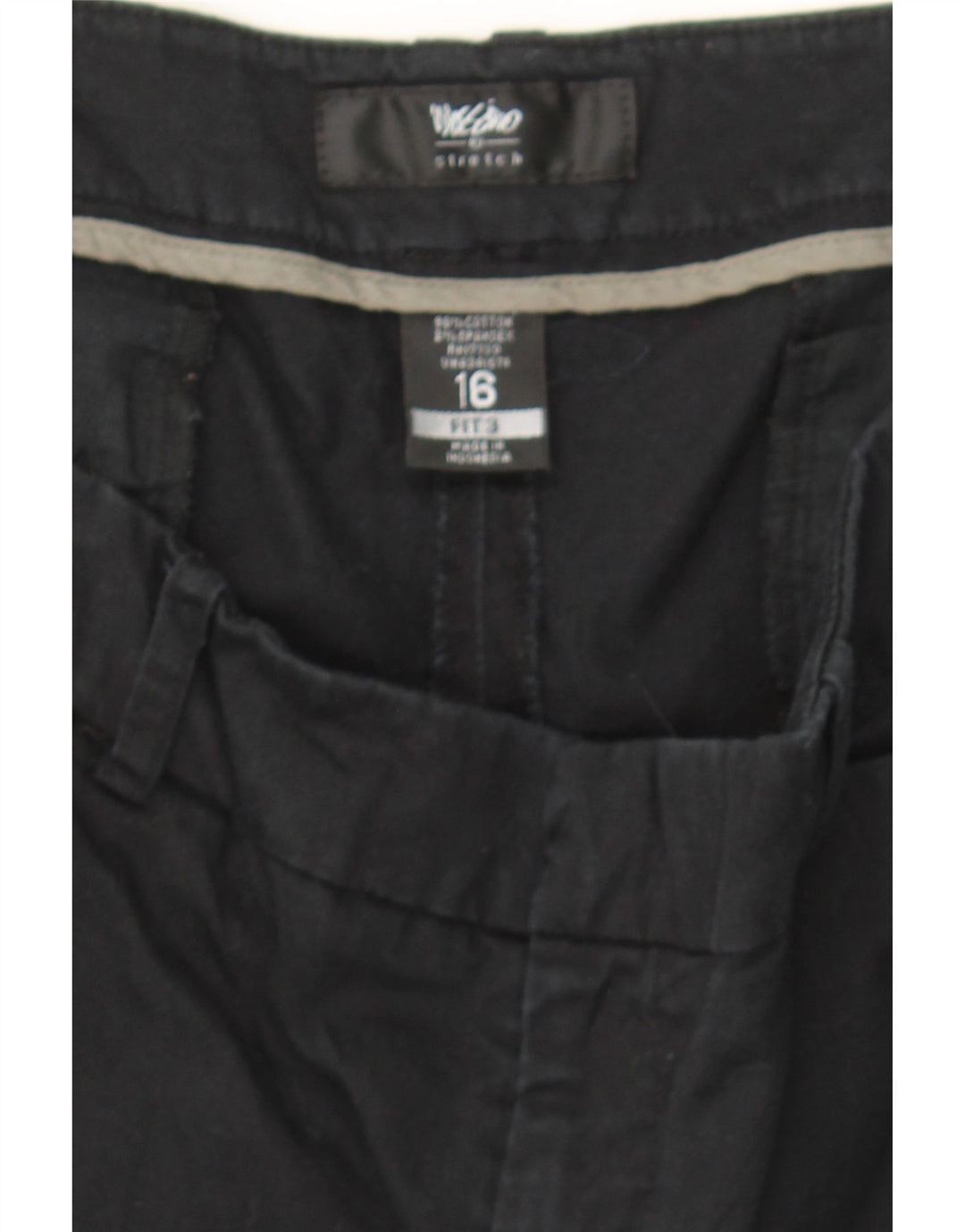 MOSSIMO Womens Chino Shorts US 16 2XL W38  Black Cotton Vintage Mossimo and Second-Hand Mossimo from Messina Hembry 