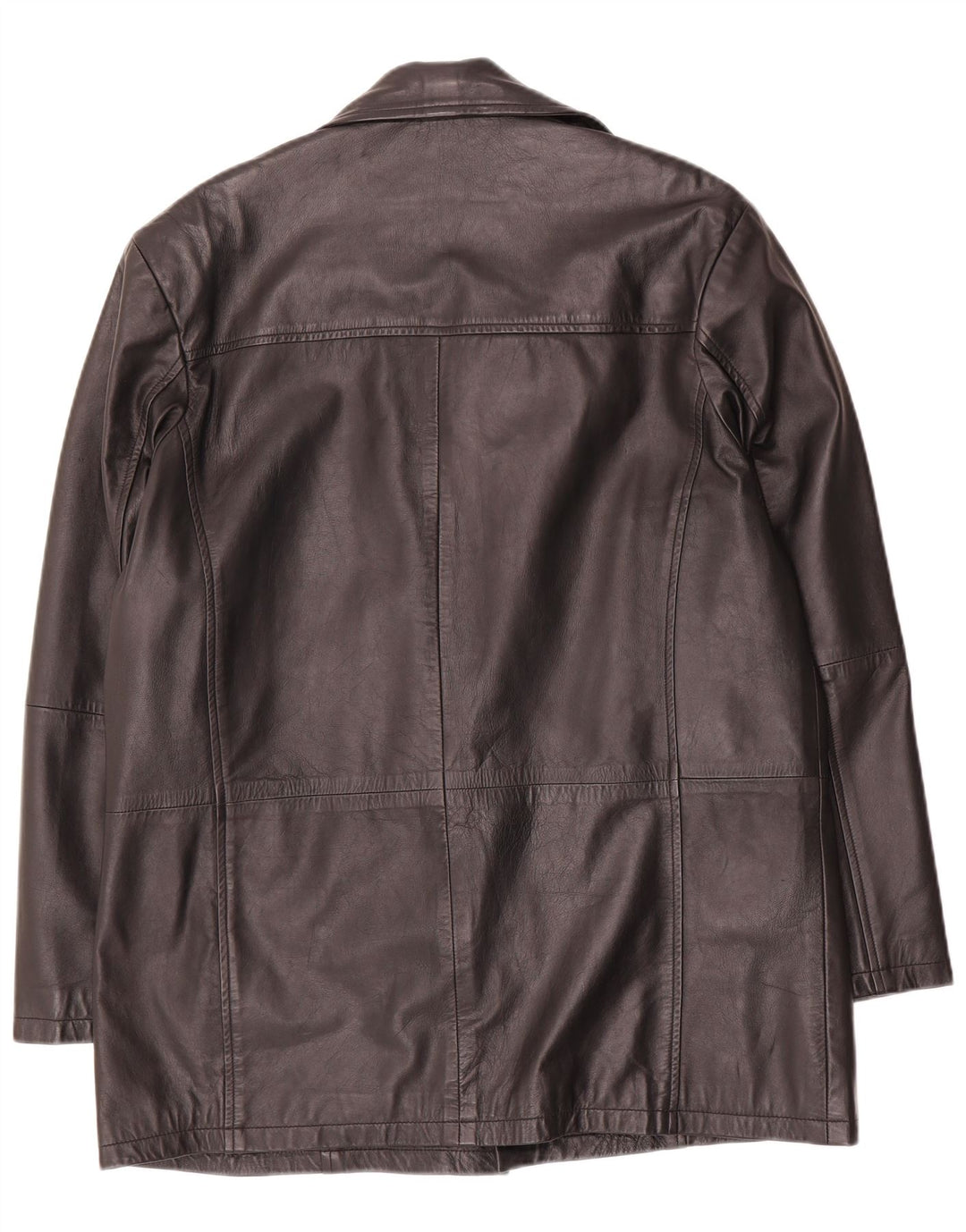 Jachetă de piele vintage pentru bărbați UK 40 Large Black