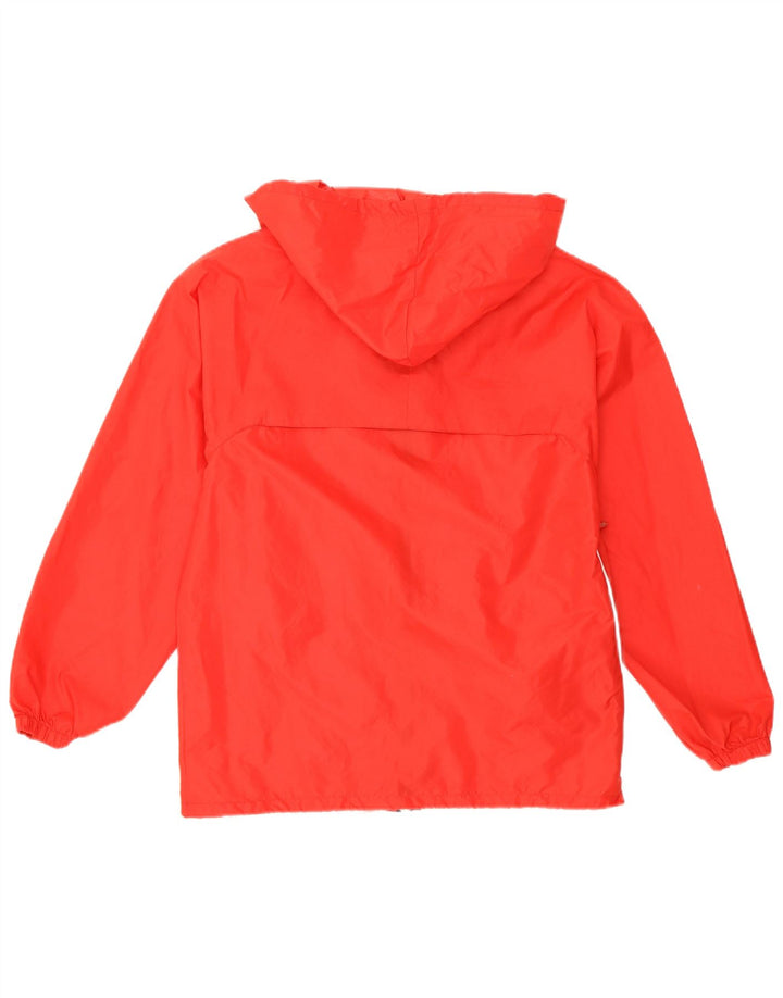 Jachetă de ploaie cu glugă pentru femei K-Way UK 14 Medium Red