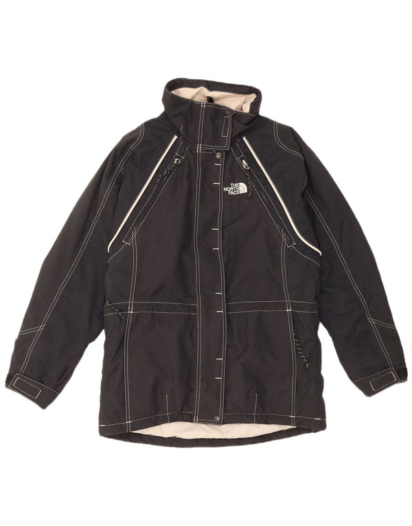 Jachetă de schi The North Face pentru femei Petite Loose Fit UK 10 Small Black Nylon