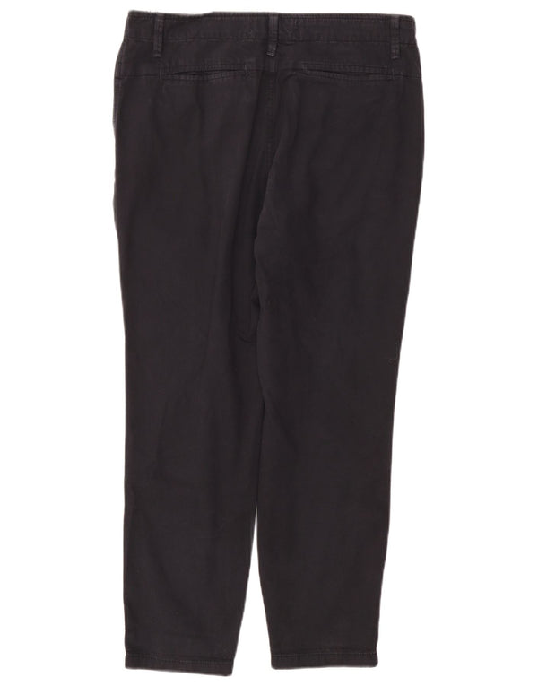Pantaloni chino slim pentru femei Zara EU 40 Mediu L30 L27 Bleumarin
