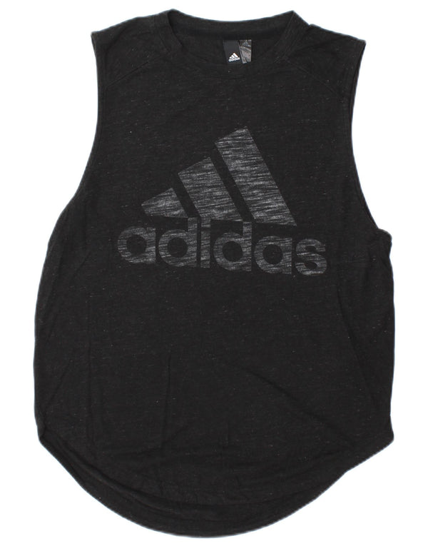 Vesta grafică pentru bărbați Adidas, mic, negru, raion