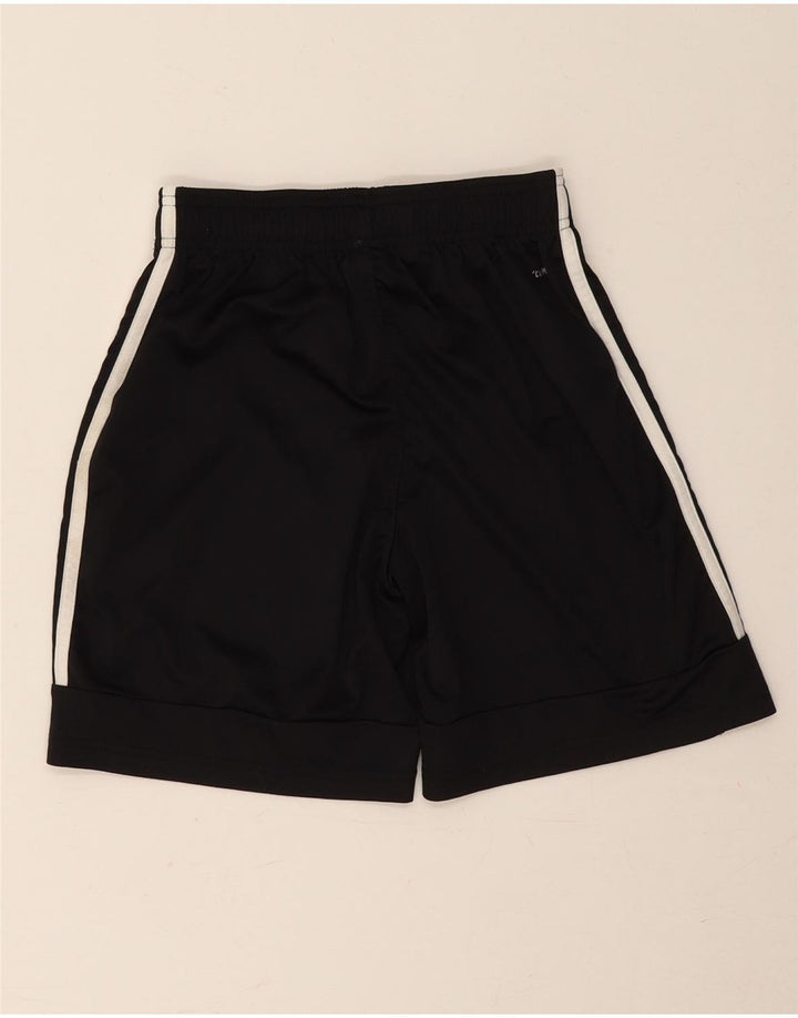 Pantaloni scurți sport adidas Climalite pentru băieți 13-14 ani poliester negru