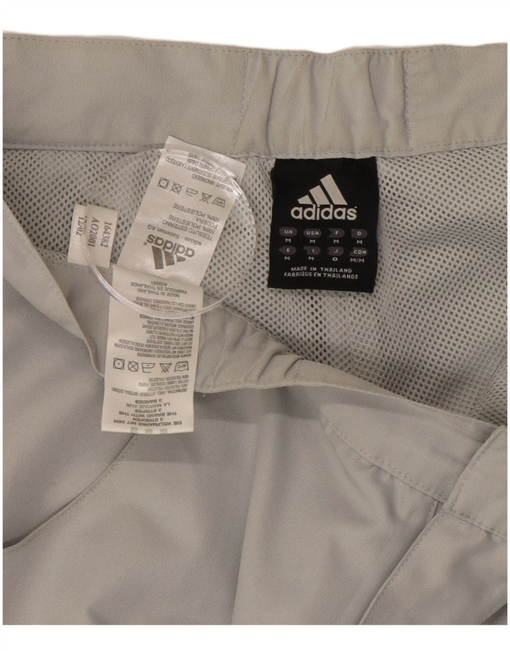 Pantaloni scurți casual pentru bărbați Adidas Medium W34 Poliester gri