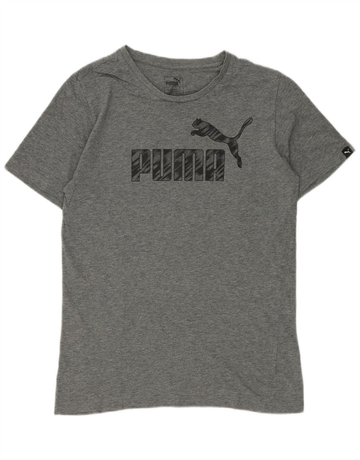 Tricou grafic Puma pentru bărbați Top mic gri