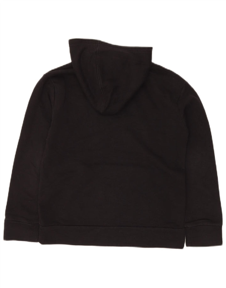 Pulover cu glugă grafic PUMA pentru băieți 10-11 ani, mediu cu pete negre