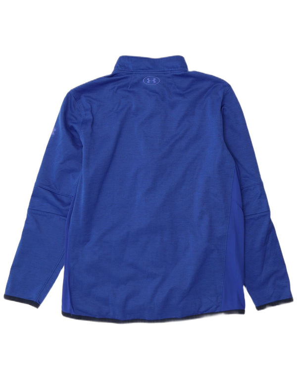 Jachetă de trening pentru bărbați UNDER ARMOUR Cold Gear, UK 42 XL, poliester albastru