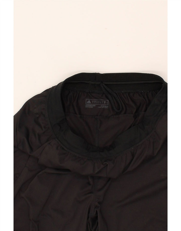 ADIDAS Mens Aeroready Sport Shorts Small  Black Polyester Vintage Adidas and Second-Hand Adidas from Messina Hembry 