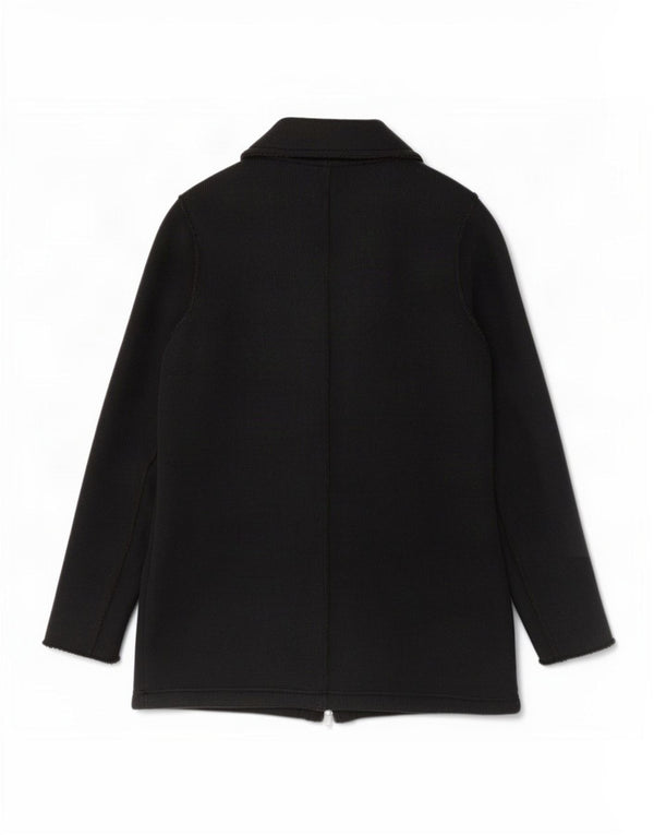 Pulover cardigan cu paragate pentru femei Bench UK 18 XL Acrilic negru