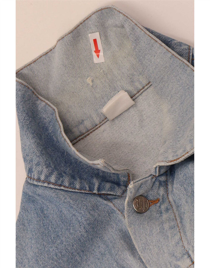 Jachetă de blugi vintage pentru bărbați UK 40 Large Blue