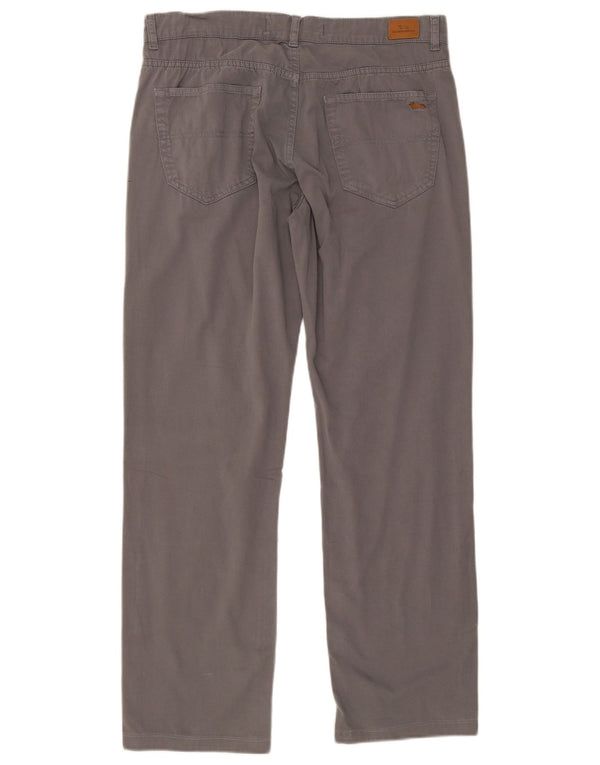 Pantaloni casual drepti pentru bărbați Harmont & Blaine IT 48 bumbac gri mediu