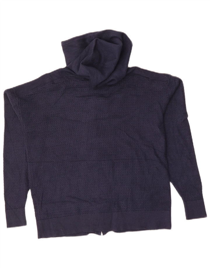 Pulover cardigan pentru femei Marks & Spencer UK 10 mic, bleumarin, viscoză