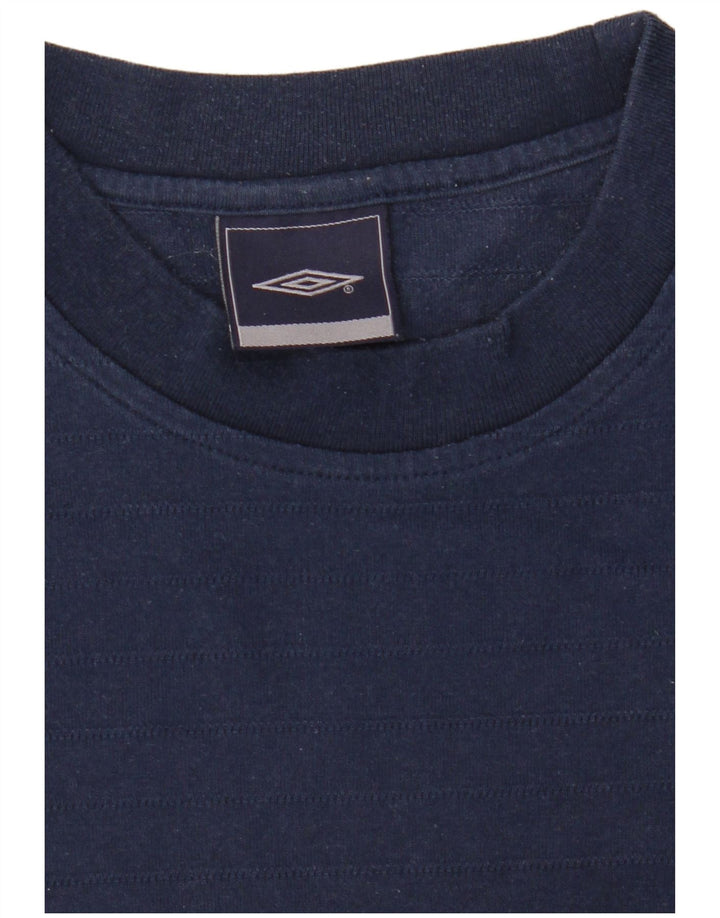 Umbro Tricou Bărbați Top Mediu Bleumarin Poliester