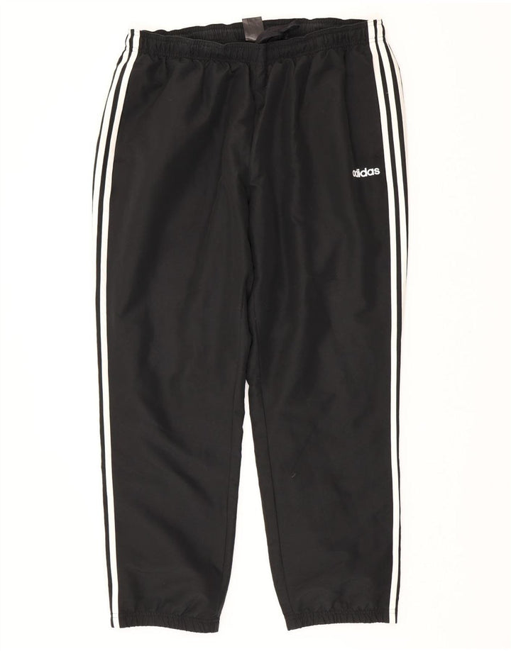 Pantaloni de trening ADIDAS pentru bărbați, 2XL, poliester negru
