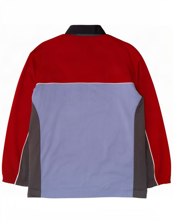 Jachetă de trening pentru bărbați Campagnolo, XL, poliester color bloc, roșu