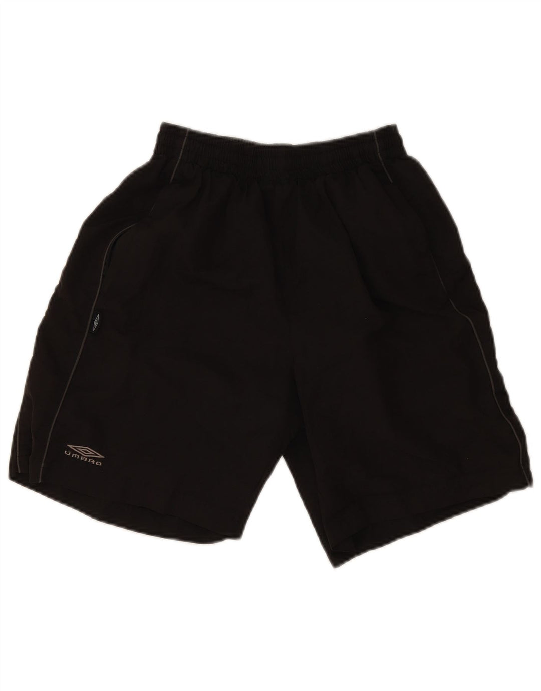 Pantaloni scurți sport Umbro pentru bărbați, poliester mediu negru