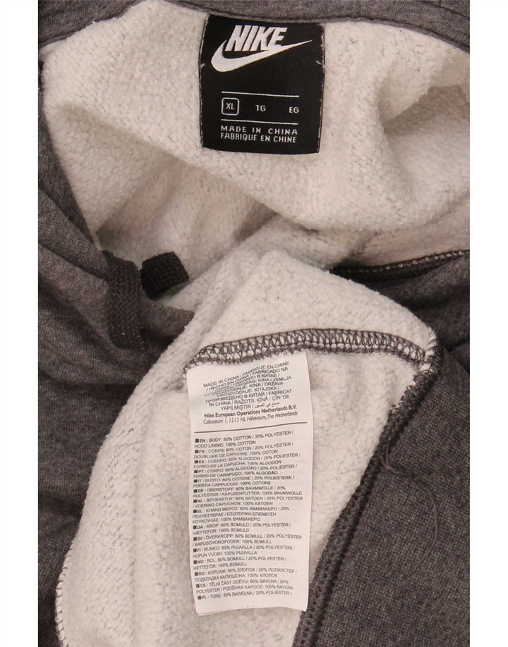 Pulover Nike pentru bărbați, XL, bumbac gri