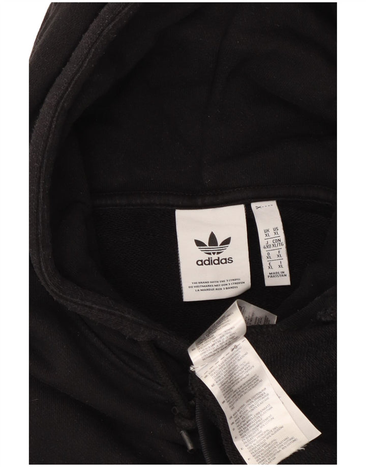 Pulover ADIDAS pentru bărbați, bumbac negru XL