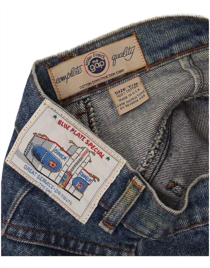 Fusta Denim Gap Fete 7-8 Ani W24 Bumbac Albastru