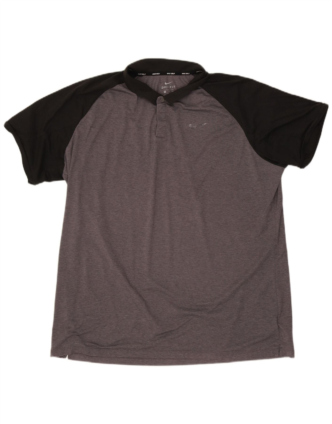 Tricou polo Nike pentru bărbați Dri Fit 2XL, gri, poliester color bloc