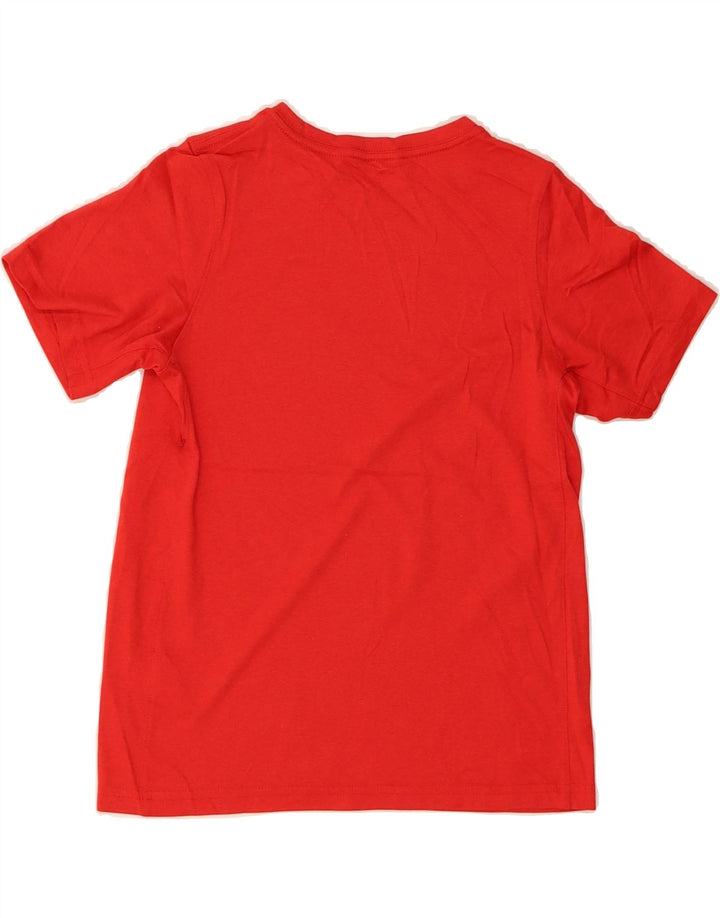 NIKE Boys Dri Fit Graphic T-Shirt Top 10-11 Years Medium Red Polyester Vintage Nike and Second-Hand Nike from Messina Hembry 