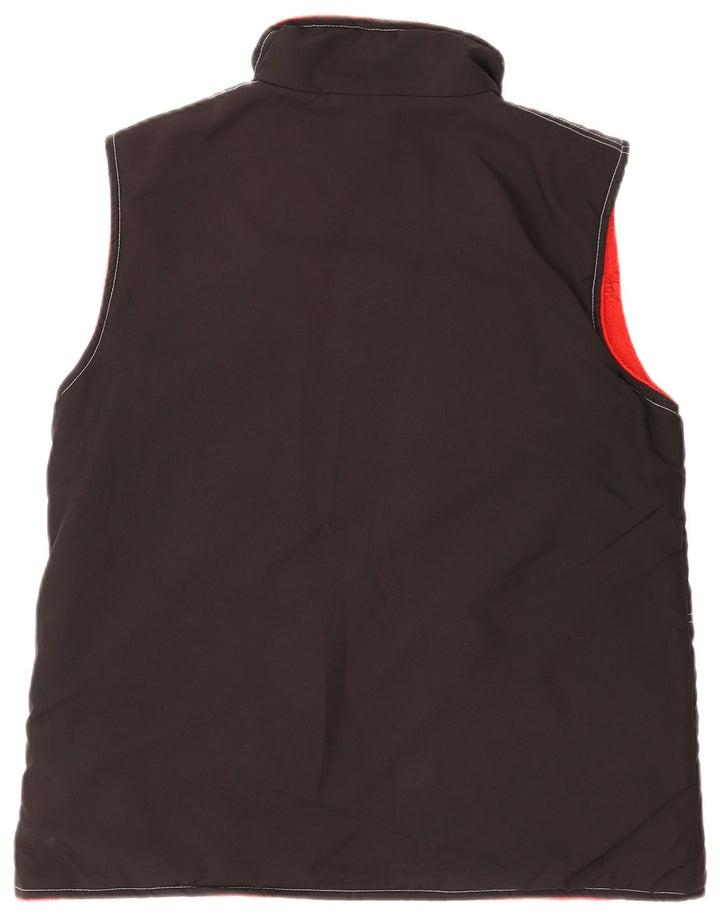 Lotto Gilet Captusit Reversibil pentru Barbati UK 36 Poliester Negru Mic