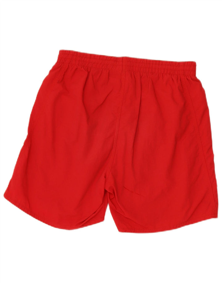 ARENA Mens Graphic Sport Shorts Medium Red Nylon