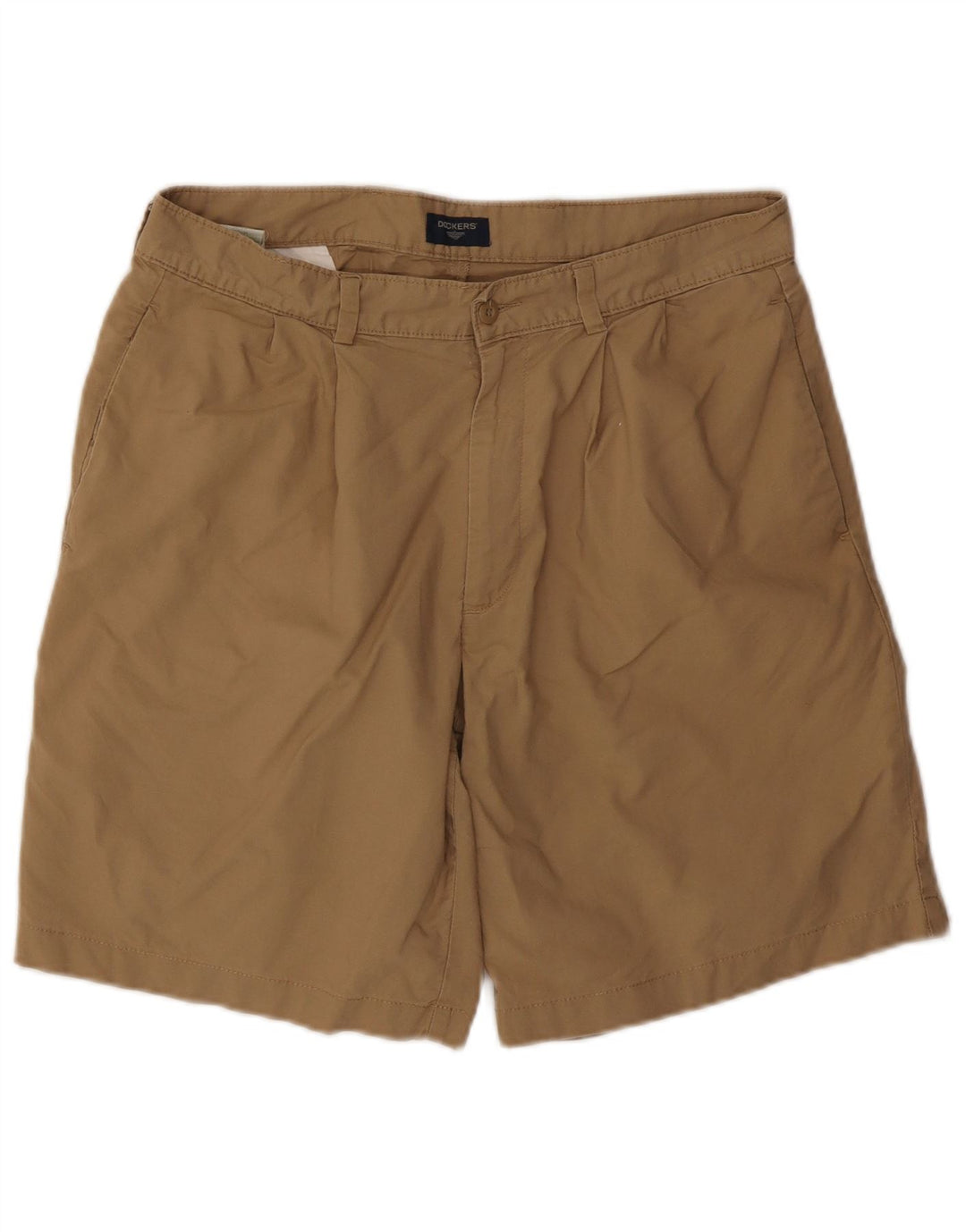 Pantaloni scurți chino pegged Dockers pentru bărbați W34, bumbac maro mare