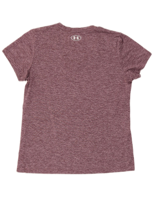 Tricou Under Armour pentru femei Heat Gear Top UK 14 Medium Burgundy Flecked