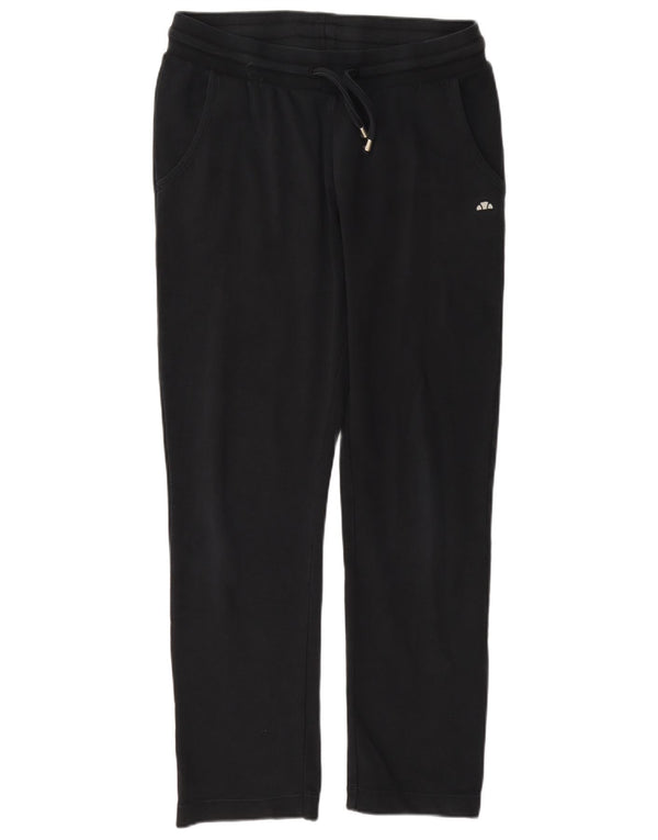 Ellesse Womens Tracksuit Trousers UK 14 Medium Grey Cotton