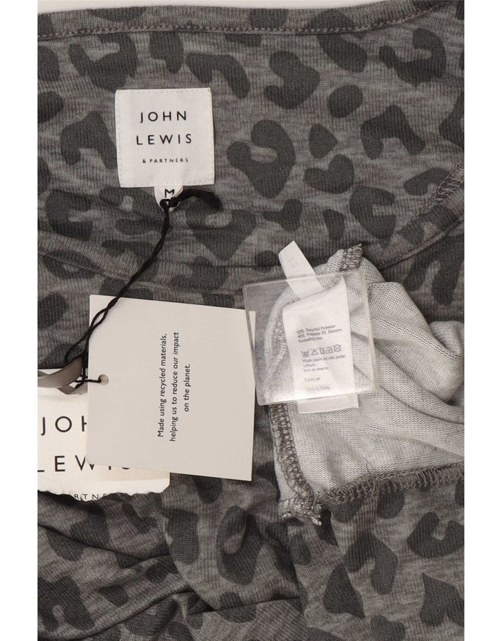 Hanorac pentru femei John Lewis Pulover UK 14 Medium Gri Animal Print