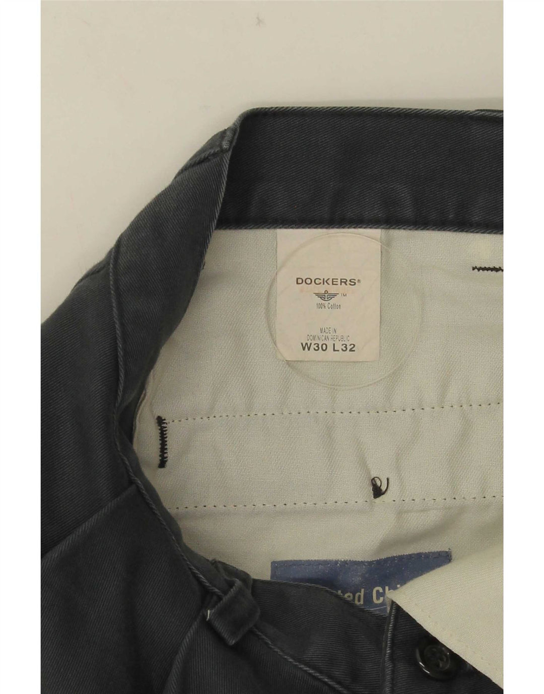 Pantaloni chino pentru bărbați Dockers Pegged W30 L32 gri