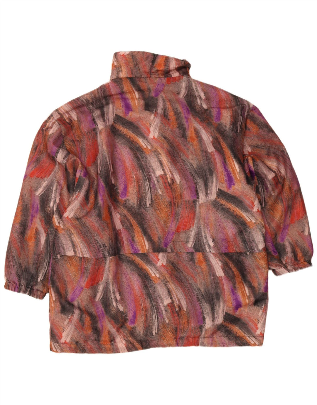 Jachetă vintage pentru femei cu model abstract, EU 46 XL, multicoloră