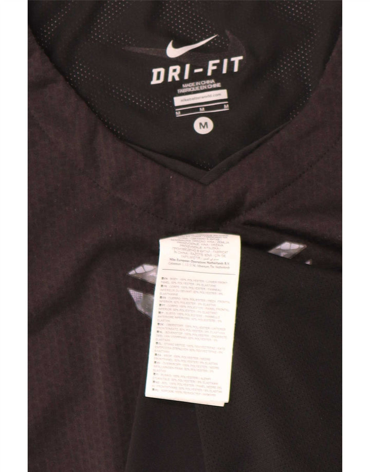 Vestă grafică Nike pentru bărbați, sport, mediu, negru, poliester