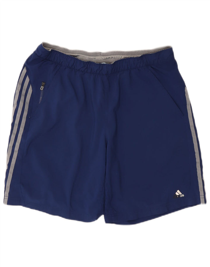 Pantaloni scurți sport pentru bărbați Adidas Climacool, mari, albastru, poliester