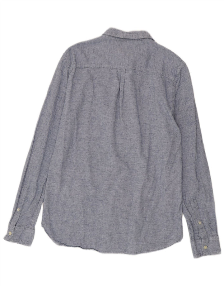 Cămașă pentru bărbați Superdry Regular Fit, mare, albastru, bumbac