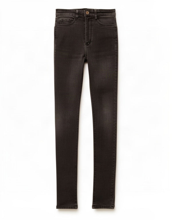Zara Womens Skinny Jeans EU 22 2XS W22 L27 Black Cotton