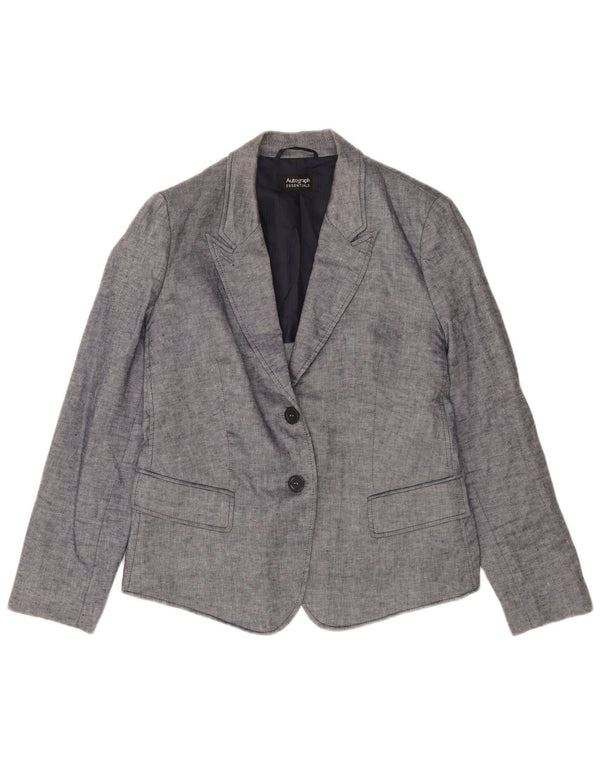 Jachetă pentru femei Marks & Spencer Autograph Blazer UK 14, mare, bleumarin