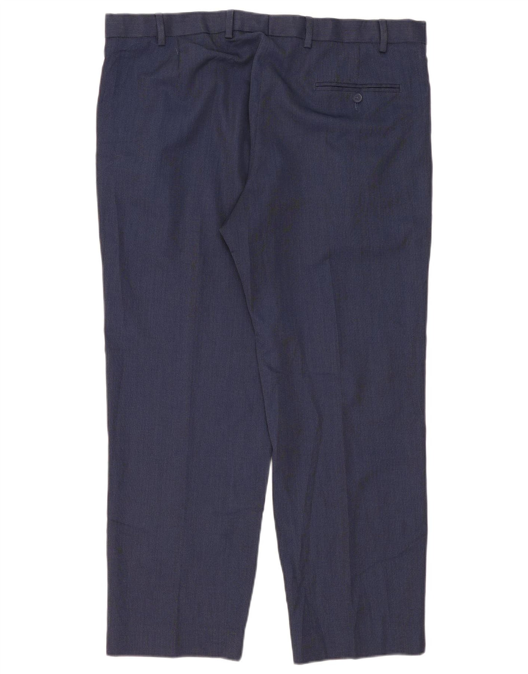 Marks & Spencer Pantaloni drepți pentru bărbați L40 L29 Poliester bleumarin