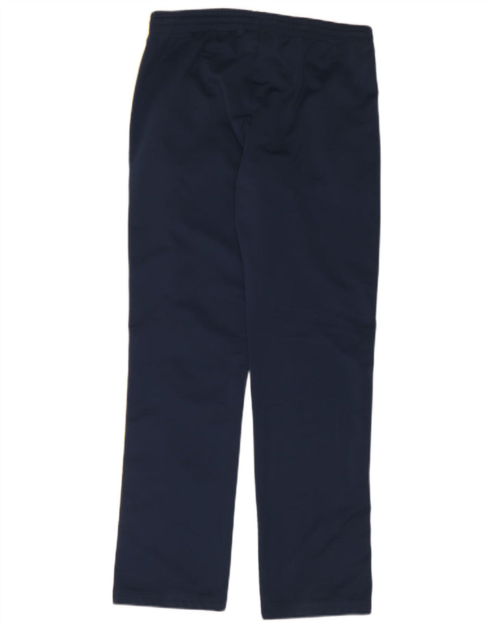Pantaloni de trening Asics pentru bărbați, mici, albastru, poliester color bloc